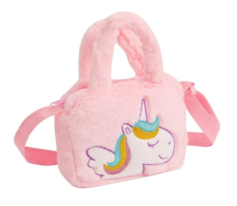 ADISA Kids Toddler Fur Sling Bag Cute Plush Crossbody Handbag Gift For Girls (Sl5154-L.Pin), Baby Pink (B0CYH2VL1C) Amazon Price History, Amazon Price Tracker