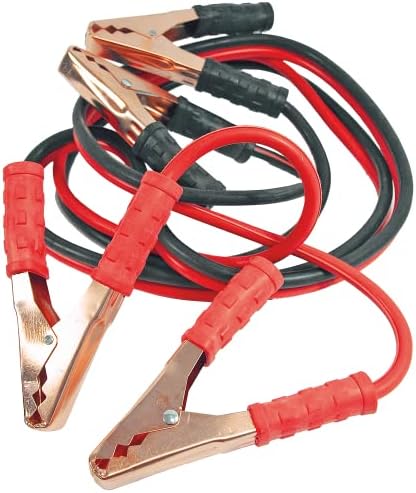 Simply SM200 Zip-bag Motorist Jump Leads Booster Cable 200AMP 2.5M Long Anti-tangle leads Oil acid and heat resistant PVC Fully Insulated Metal Clips and Operating Instructions