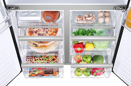 Haier-Cube-HTF-610DSN7-Frigorifico-4-puertas-ABT-Antibacterias-Zona-flexible-Motor-Inverter-Total-No-Frost-628L-Negro-Clase-F Haier-Cube-HTF-610DSN7-Frigorifico-4-puertas-ABT-Antibacterias-Zona-flexible-Motor-Inverter-Total-No-Frost-628L-Negro-Clase-F