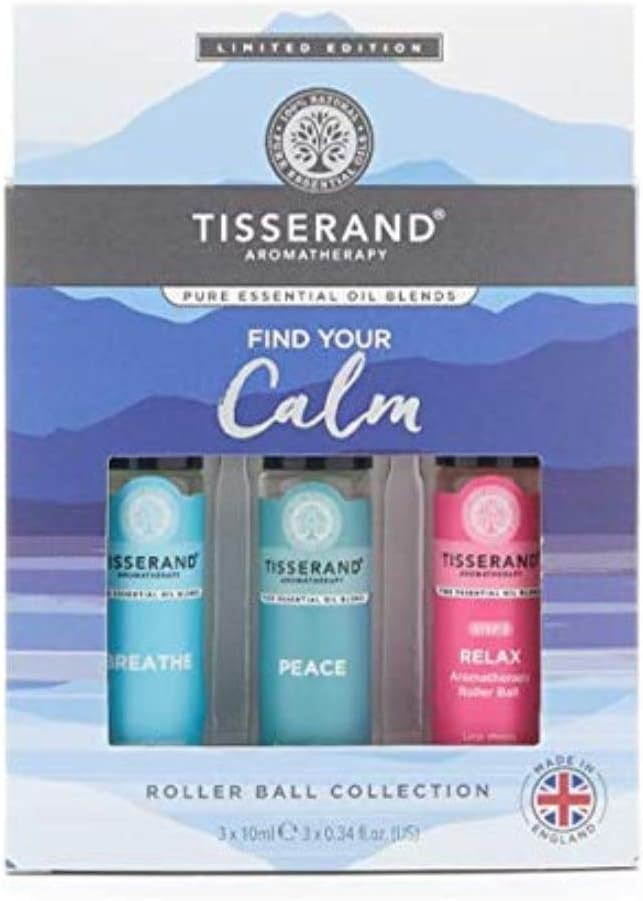 Tisserand Aromatherapy Find Your Calm Rollerball Kit, 10 ml Amazon.co