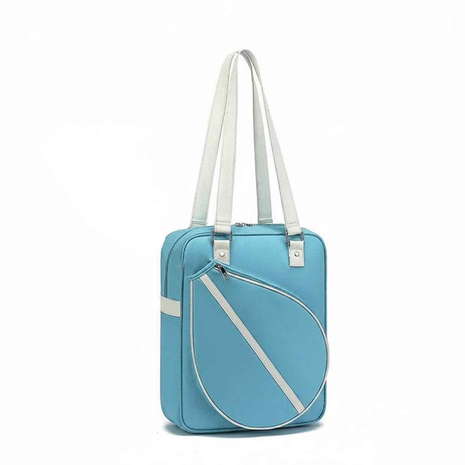 Badminton Bag with Racket Compartment Large Capacity Badminton Racket Tote Bag Wet and Dry Separation for Gym Blue|Sporting Goods| Tennis & Racquet Sports| Badminton-image-41
