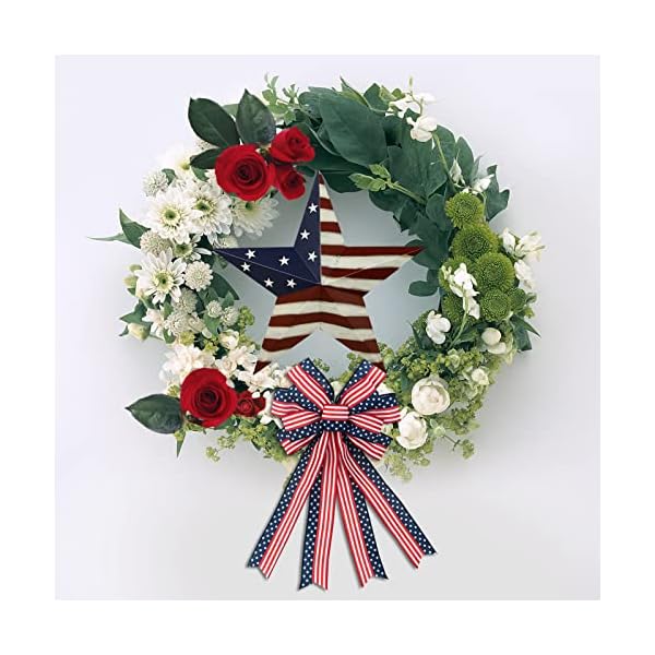 4th of july patriotic barn star metal wall decor indoor outdoor wall hanging primitive decor star ornaments  urban country home decor