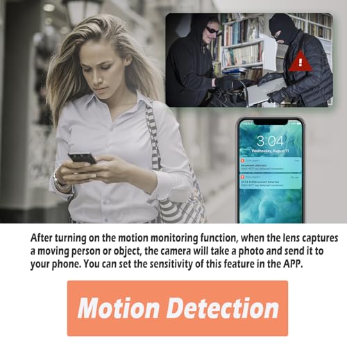 WiFi Spy Camera with Motion Detection
