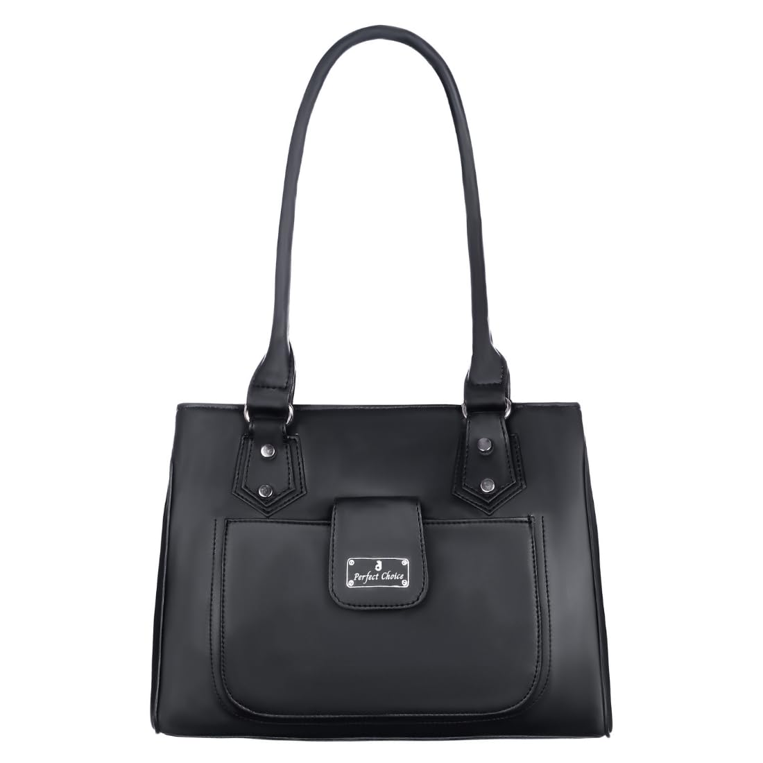 Black Womens Faux Leather Handbag for daily use (B0CY5GZ3D9) Amazon Price History, Amazon Price Tracker