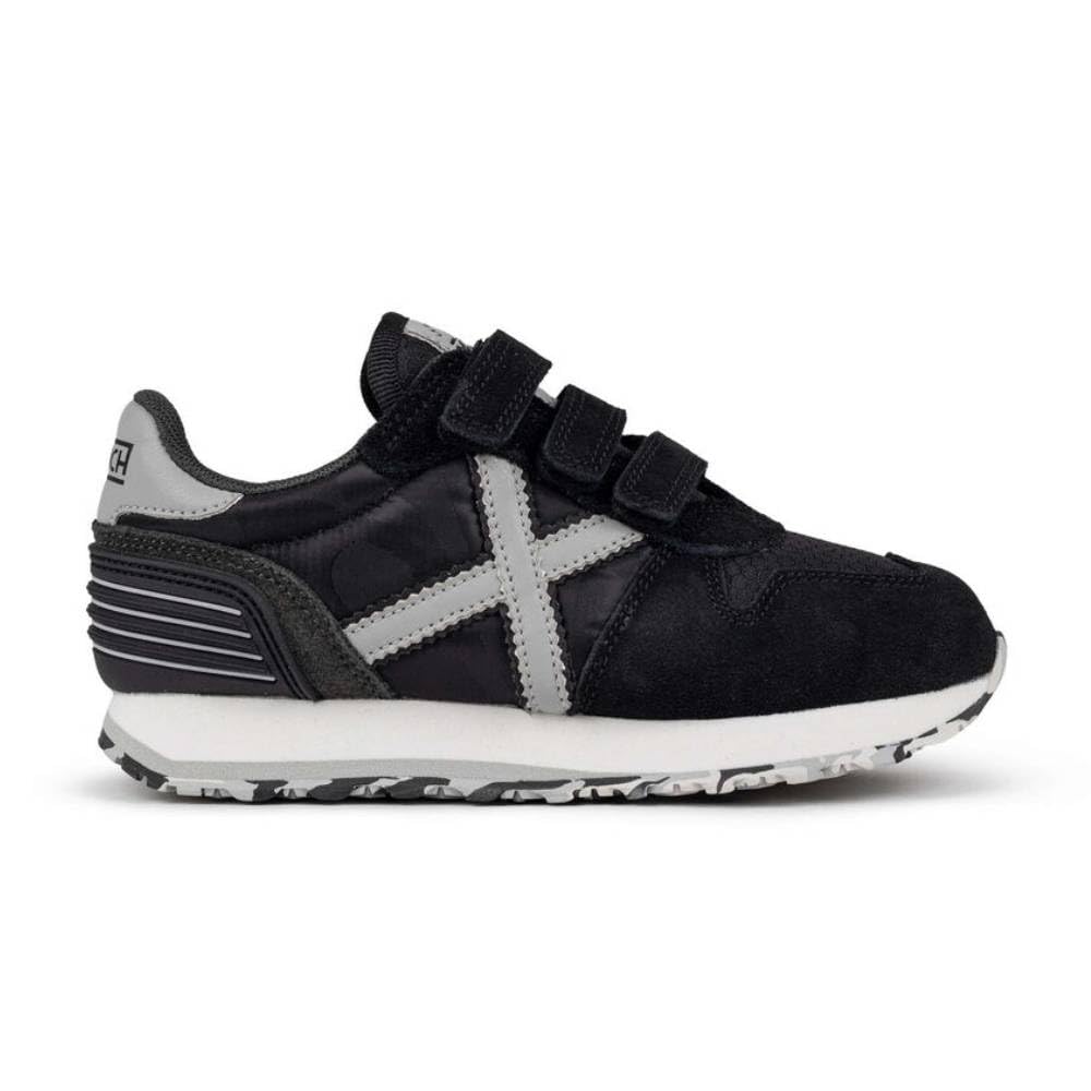 Munich Mini Massana VCO Unisex-Sneaker für Kinder, Schwarz, 24 EU
