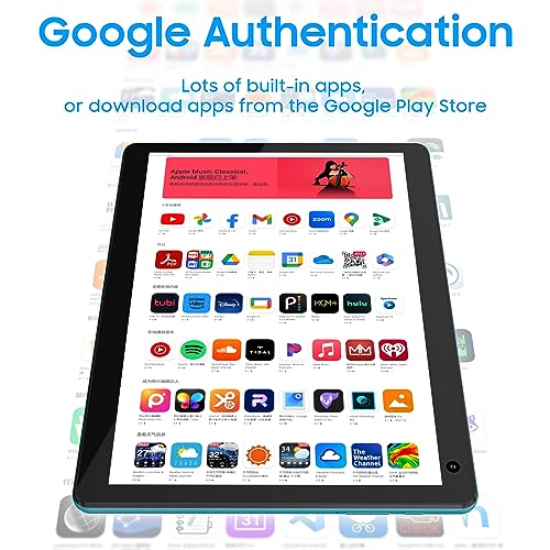 Image of Coopers 10 inch Tablet, Android 14, 32GB ROM 1TB, Quad Core Processor, 6000mAh Battery, 1280x800 IPS Touchscreen, 2+8MP Dual HD Camera, PC, Bluetooth, Wi-Fi