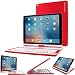 iPad Pro 12.9 2017/2015 Keyboard, Snugg [Red] Wireless Bluetooth Keyboard Case Cover 360° Degree Rotatable Keyboard for Apple iPad Pro 12.9 2017/2015