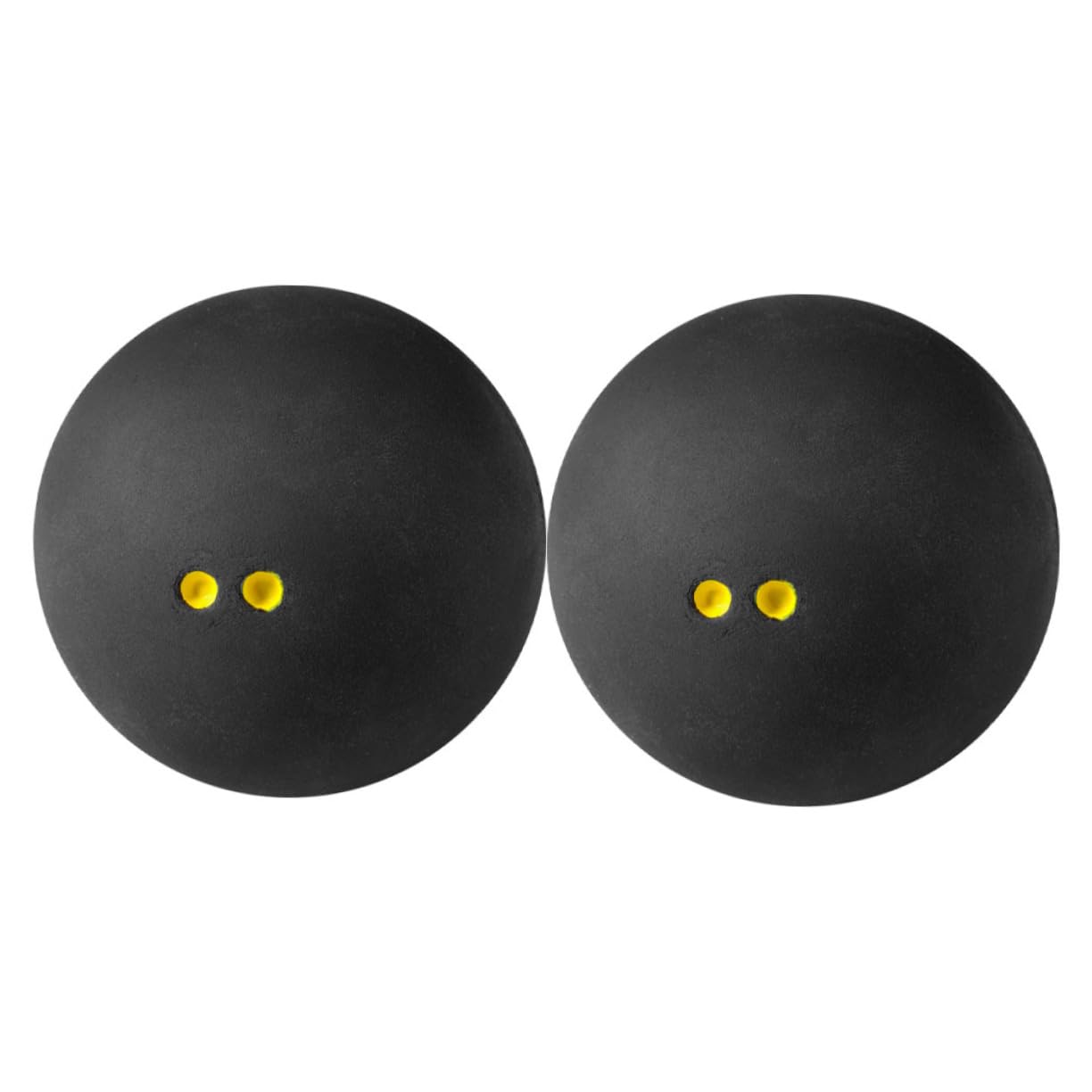 GANAZONO 2pcs Mini Squash Balls Training Racket Balls Compact Design for Fitness Levels
