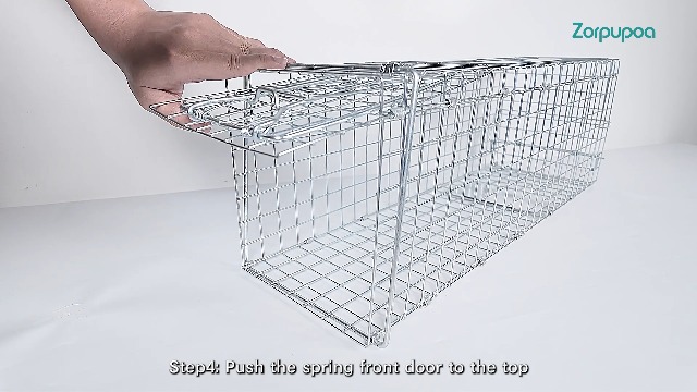 Amazon.com : Live Animal Cage Trap, 23.3x7.2x7.7 Inches Humane Cat