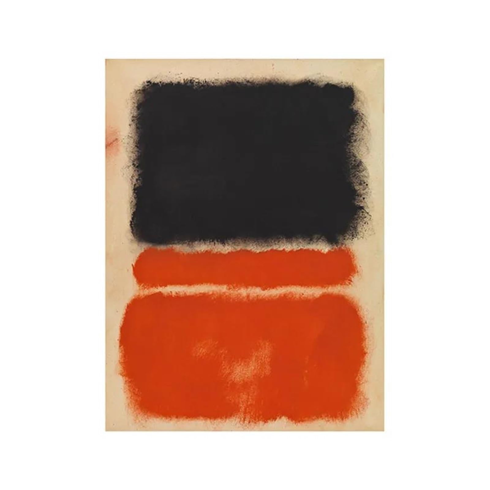 Tableau Mark Rothko abstrait 40x50cm impression sur toile salon