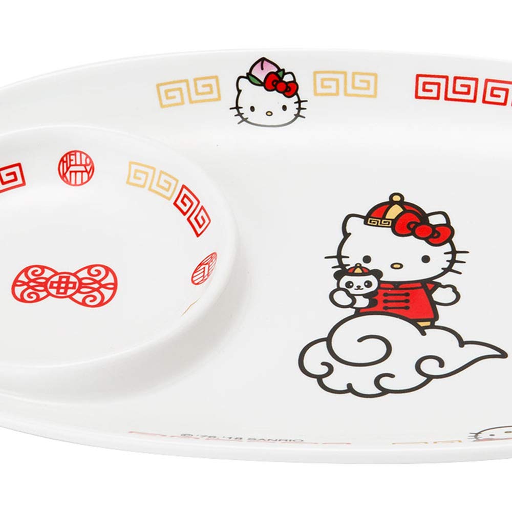 Amazon.co.jp: サンリオ(SANRIO) ハローキティ 餃子皿(ハロー