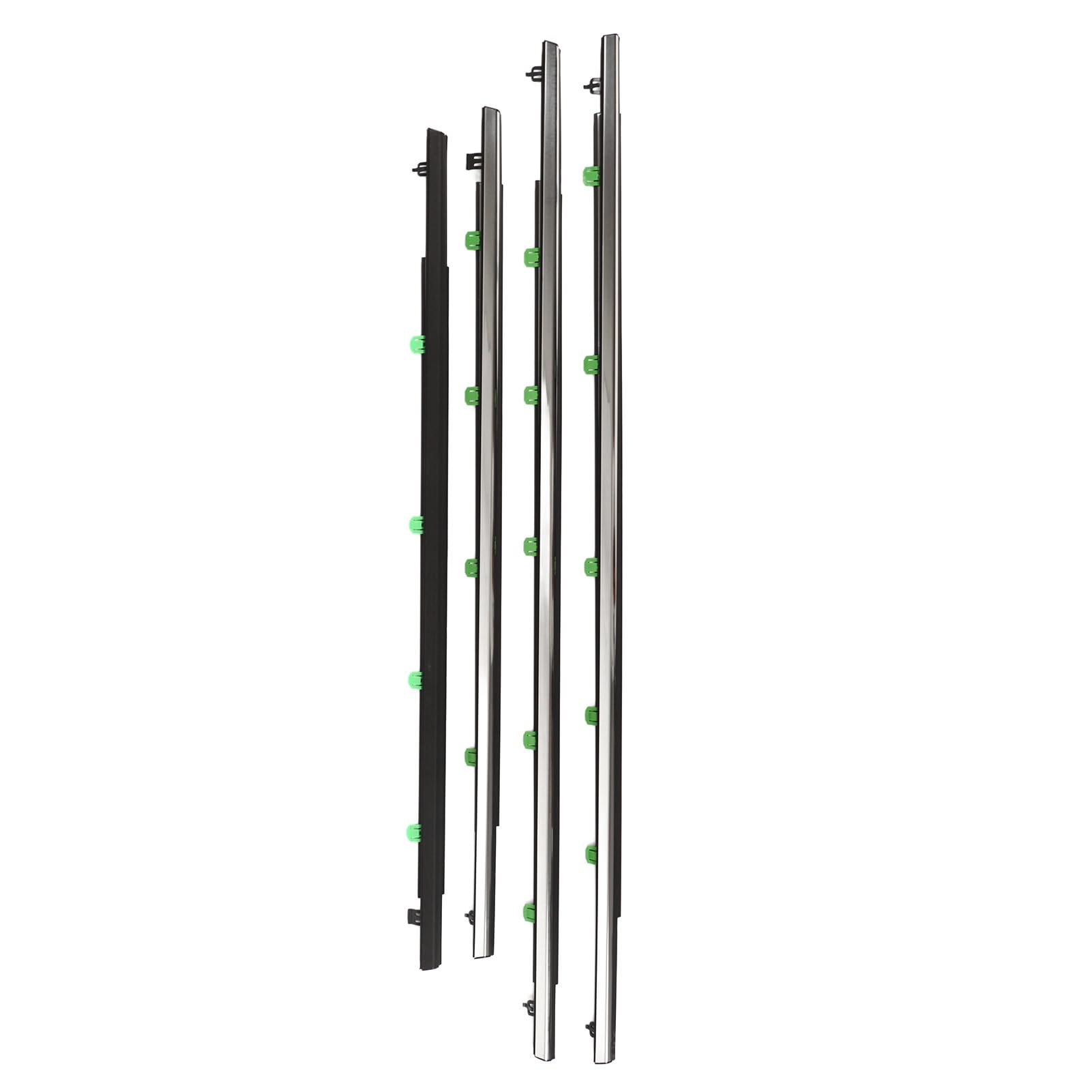 4 Pièces Garniture de Fenêtre de Voiture Haute stabilité 72410 SWA A01 Bande Météo pour CR‑V 2007-2011 Base de s'adapte à la Porte i Garniture de Fenêtre de VoitureBande Météo de