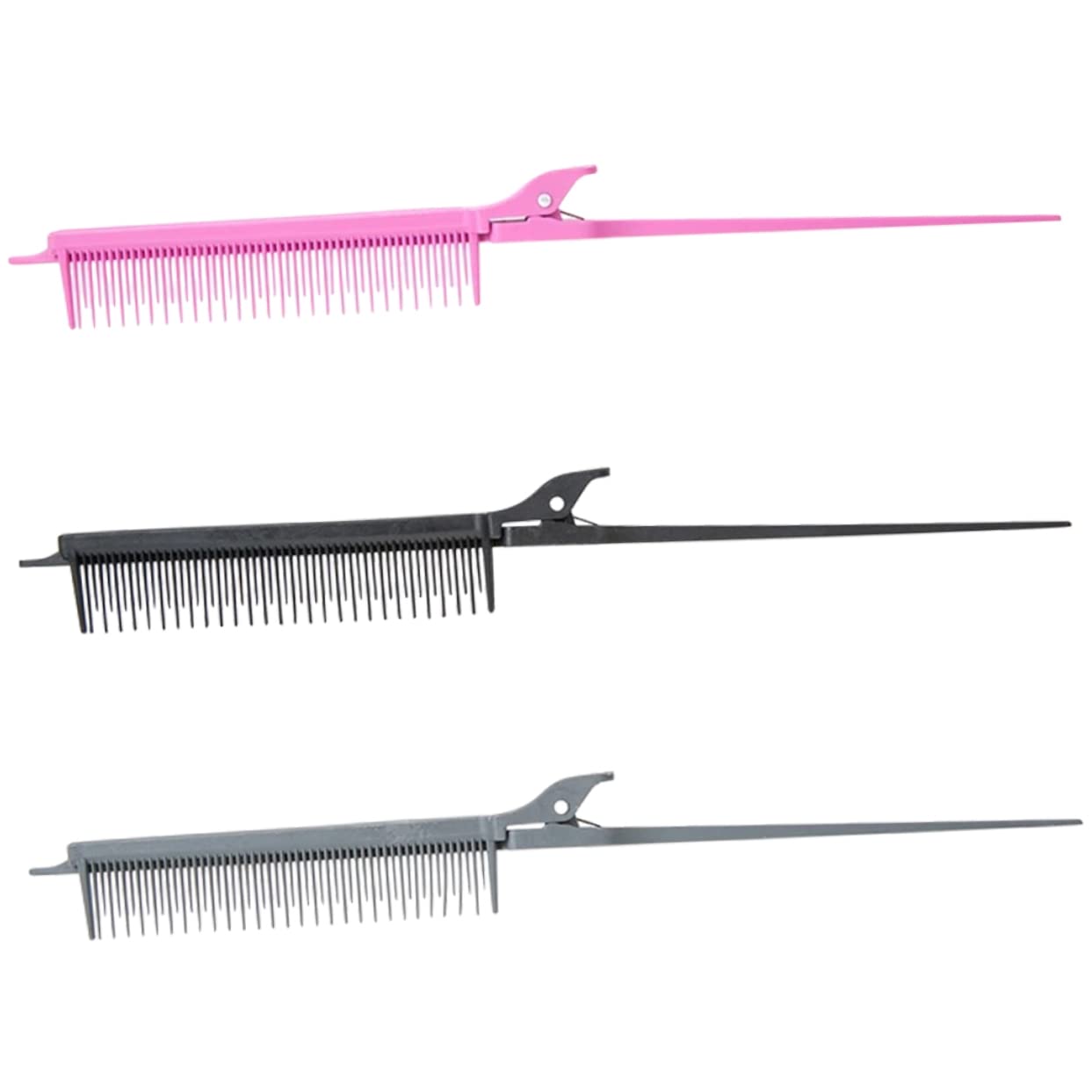 DOITOOL 9piezas Peines De Ratona Para Estilistas Peine De Para Resaltar Cabello Para Salón y Casa