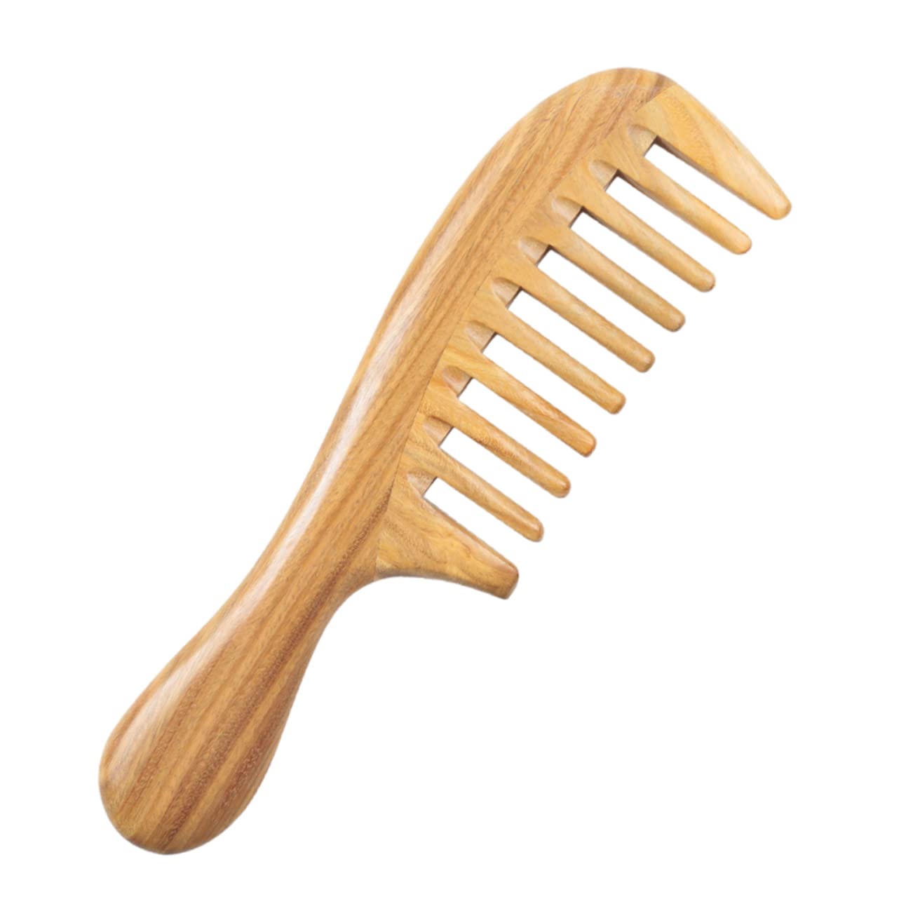 DOITOOL 2pièces Peigne De à Dents Larges Anti- Pour Coiffure Et Démêlage Accessoire De Coiffure Portable Pour Adultes Et Chocolat