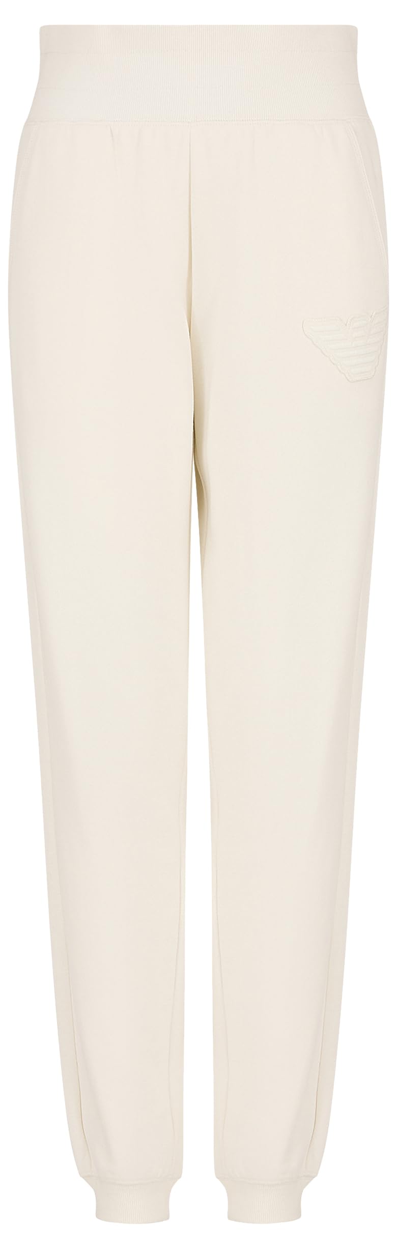 Emporio Armani Fuzzy Fleece Pants With Cuffs - sweatpants Kobiety