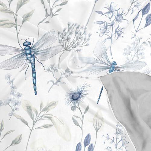 Square Scarf Elegant Dragonfly Silk Feeling Bandanas Head Scarfs Hair Wraping Neckerchief for Women 23.6 Inch4