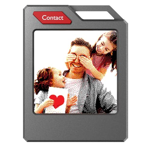 PhotoTag E Ink Bluetooth Tracker Tag–Works with Apple Find My