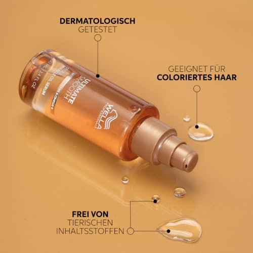 Wella Professionals Ultimate Smooth Miracle Oil Serum - Haaröl Mit Squalan & Omega 9 - Für Trockenes, Stumpfes & Krauses Haar (30 ml)