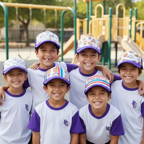 Image of 12 Pack Sublimation Blank Mesh Trucker Hats Bulk, DIY Heat Press Baseball Hat Pack, Sports Outdoor Snapback Cap