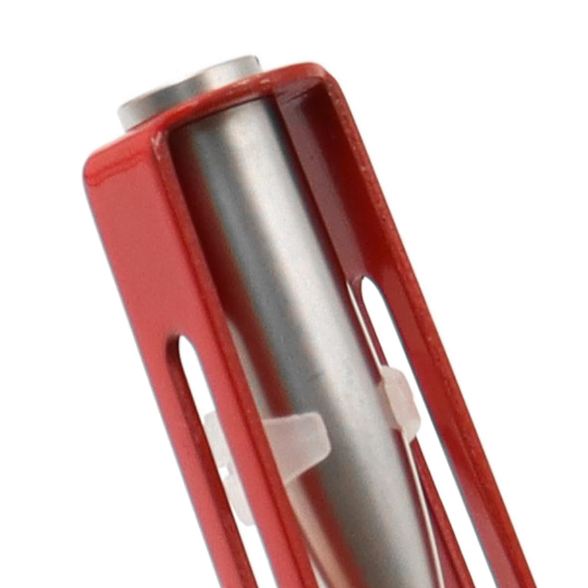 POFET Pinzas de Belleza con luz LED - Set de 2 de Acero Inoxidable para Depilación Precisa de Pestañas y Cejas, con Luz para Hombres y Mujeres (Rosa y Rojo)