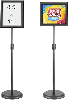 29 Entryway Wall Ideas Guests Will Notice The Moment They Walk In 60 VEVOR Pedestal Sign Holder, 8.5 x 11 Inch Vertical and Horizontal Adjust...