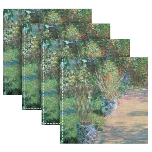 Servilletas de Tela AHOMY Pack x6 50.5x50.5 cm miniatura 5