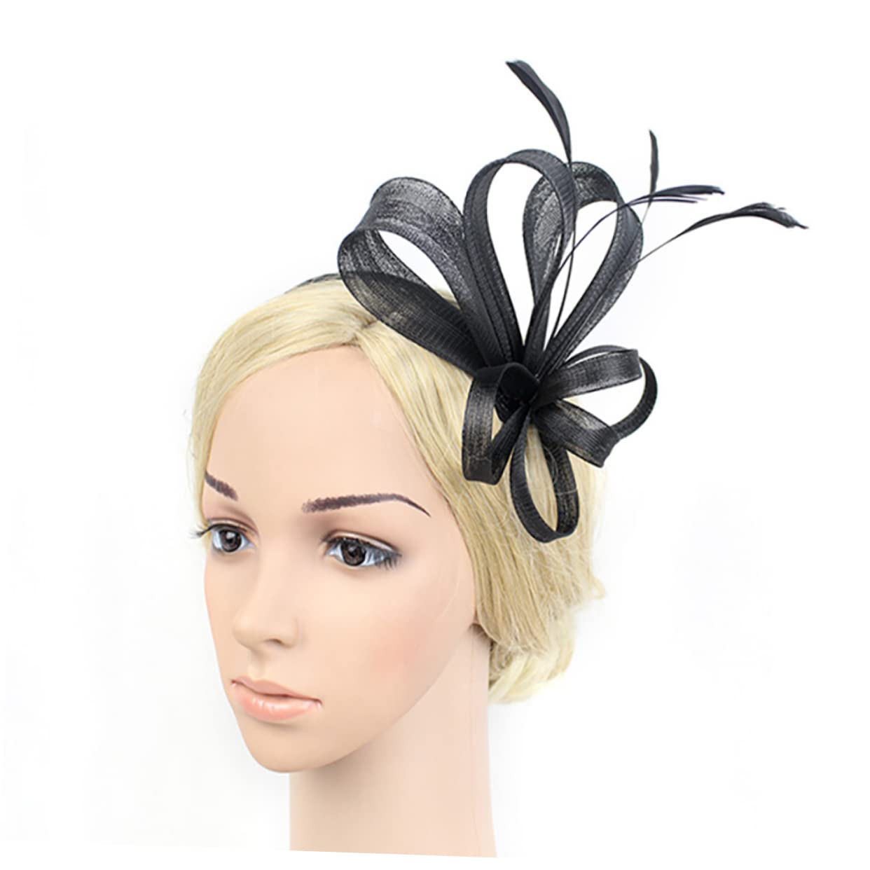 SHERCHPRY 5piezas Fascinator De Mujer Acentos De Sombrero Decorativo para Fiesta De Té y Eventos Especiales Accesorio Elegante para Cabello