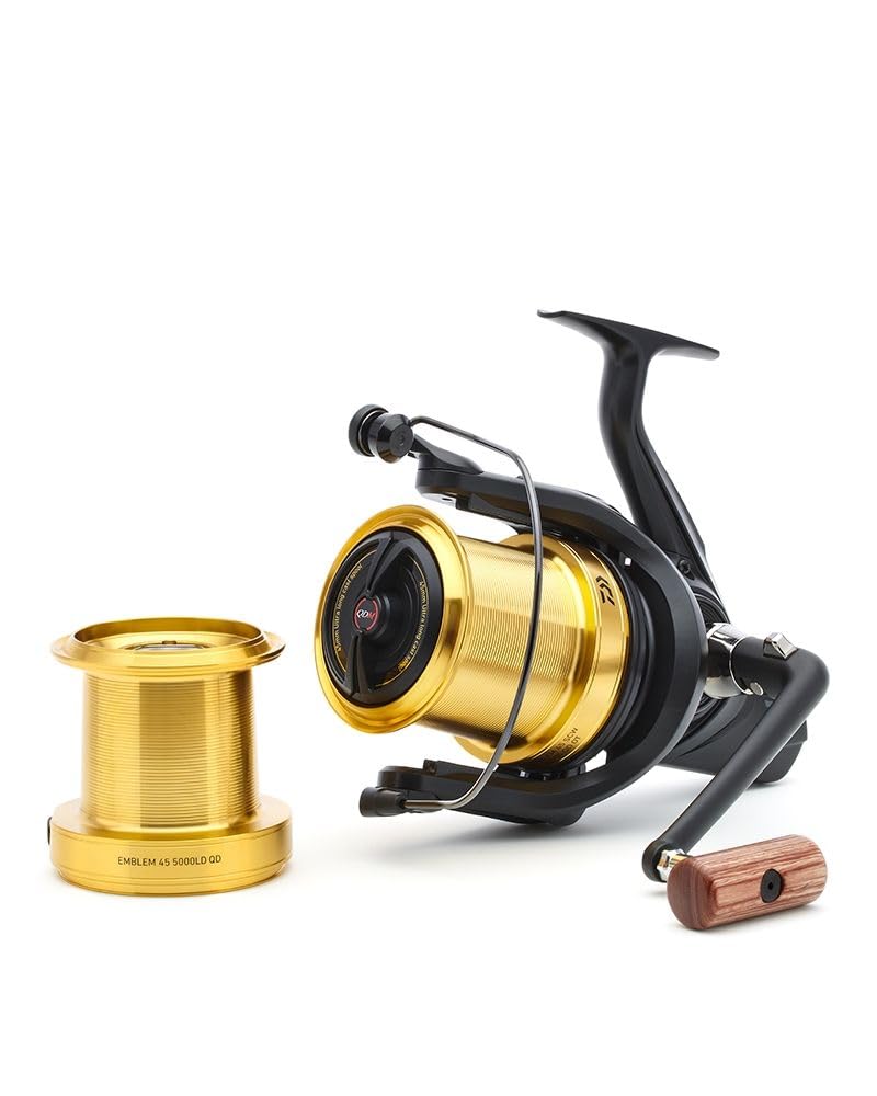 Daiwa 23 Emblem 45 SCW QD OT Moulinet de pêche à la Carpe – Bobine LD de Rechange – 23EM45SCWQD-OT