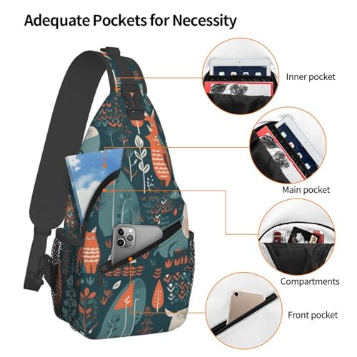 Mochila tipo bandolera pequeña para senderismo unisex miniatura 4