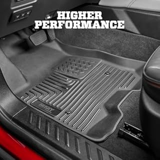 Husky Liners Weatherbeater Floor Mats | Fits 2015-2023 Jeep Cherokee | Front & 2nd Row, 3-pc Black - 99091
