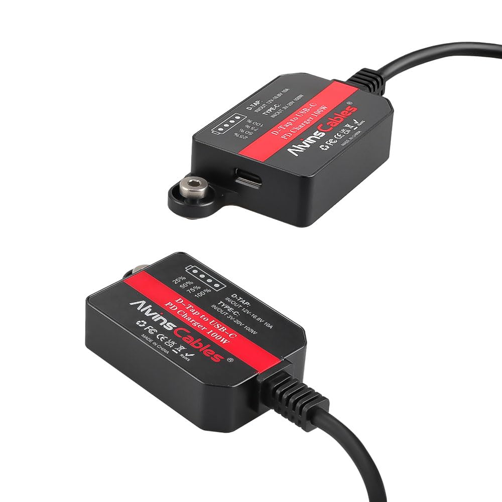 HangTon D-Tap To USB-C PD 100W Power Adapter - Bi-Directional Charger HangTon D-Tap To USB-C PD 100W Power Adapter - Bi-Directional Charger