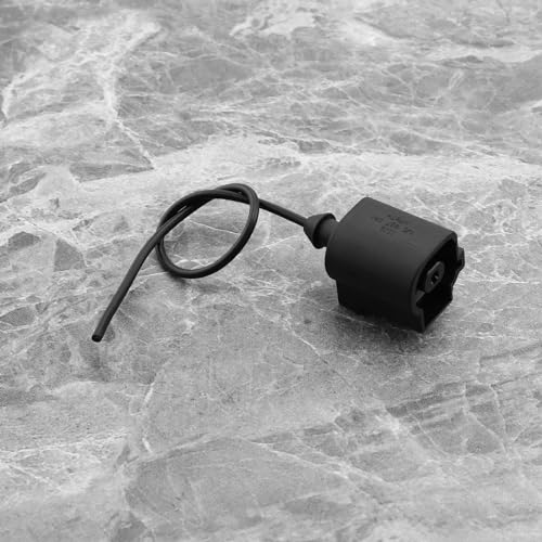LT Easiyl 2 Stück 1-poliger Öldrucksensor-Stecker Anschlusskabel 1J0973081 Kompatibel mit Audi Kompatibel mit Porsche Kompatibel mit Volkswagen 98-2016