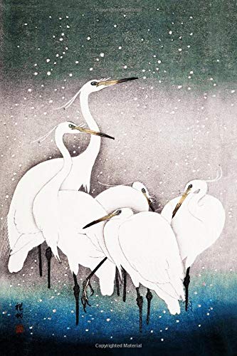 Egrets on a Snowy Night Journal (Vintage Illustration Series)