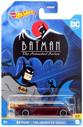 Hot Wheels Batman Batimóvil Set x4 vehículos 1:64 miniatura 3