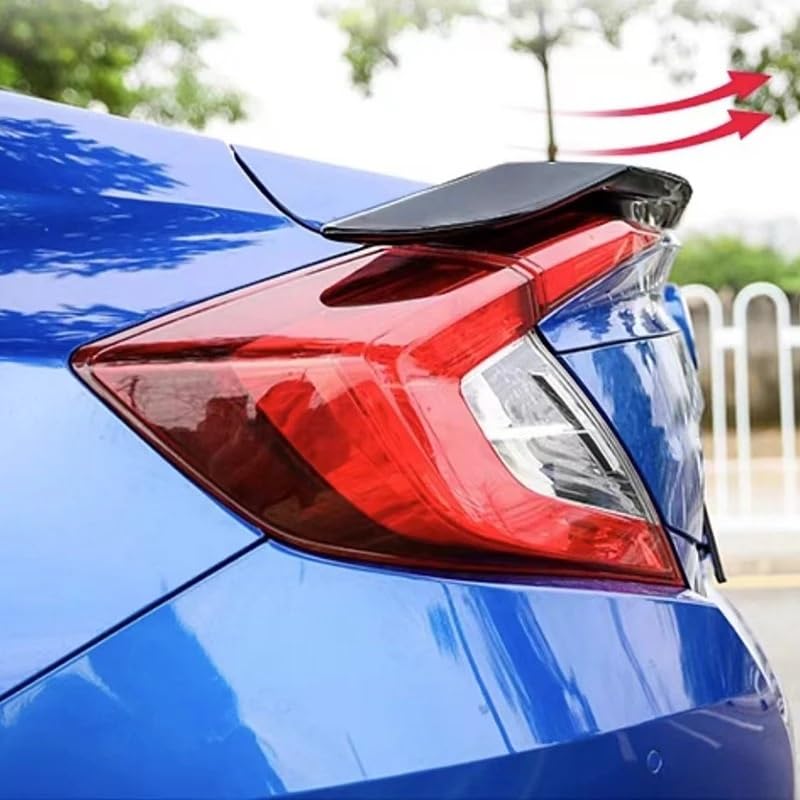 Spoiler de coffre Civic 2016-2020 aérodynamique en ABS rigide - 6