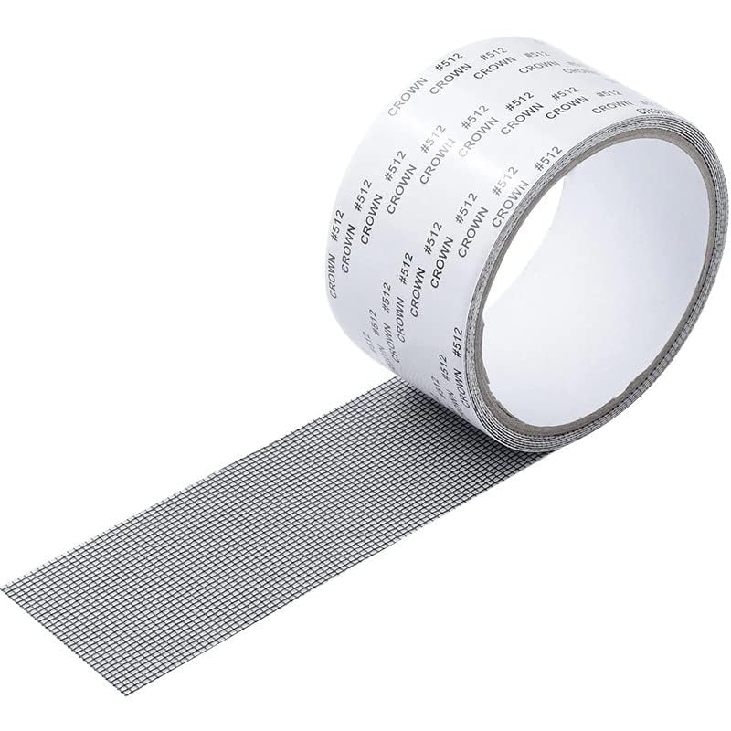 Brahmani Store 1Pc Self Adhesive 2 Meter Long Anti Mosquito Net Mending Hole Patch Mesh Repairing Tape for Broken Window Screen Frame, Door, Insects (Grey)-image-8