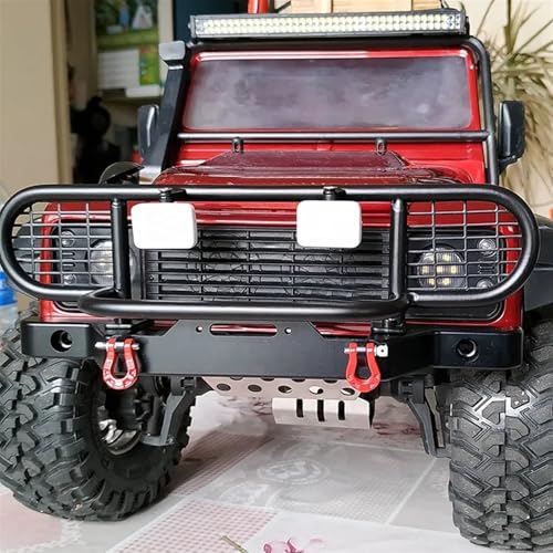 Luces Traxxas TRX-4 parachoques metal para evitar roturas 6