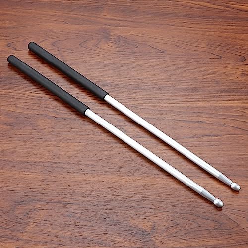 1 Par de Baquetas 5A de Aleación de Aluminio Nonslip para Batería miniatura 3