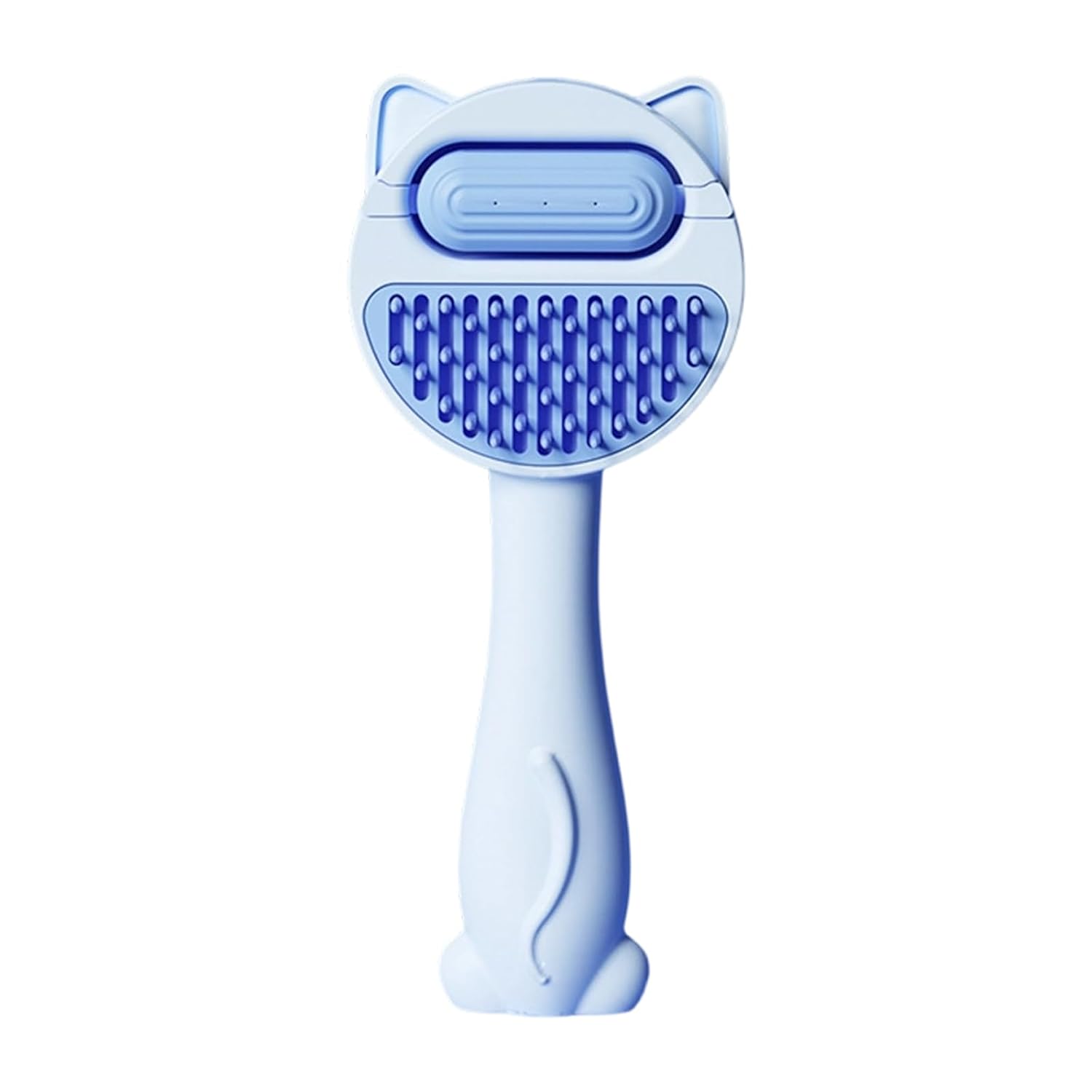 Deshedding Brush with Massage Function ABS Grooming Tool for Shedding Control and Coat Care Portable Pet Deshedding Tool