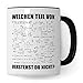 Mathe Tasse Geschenkidee Kaffeetasse Humor Witz Geschenk f&uuml;r Mathelehrer Mathelehrerin Kaffeebecher Mathematik Becher (Wei&szlig; & Schwarz)