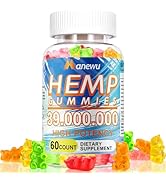 Organic Hemp Gummies - Extra Strength Stress Reduction & Peaceful Bedtime - Natural Infusion for ...