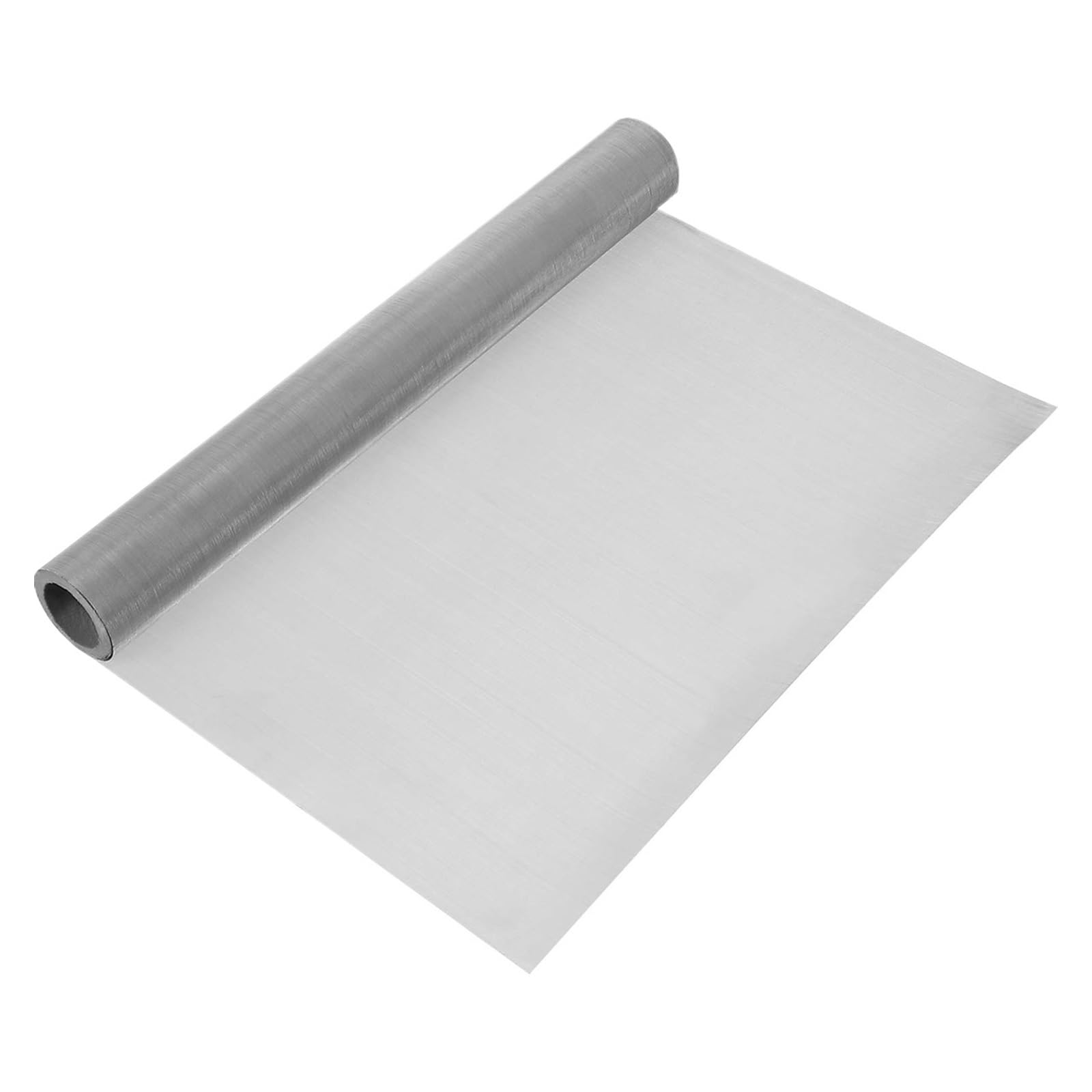 Rollo colador de acero inoxidable 304 de 50 x 100 cm, 4 400, protector de pantalla de alambre de malla para filtros de agua y aire, red de filtro de metal (40 mallas de 0,5 mm de agujero)