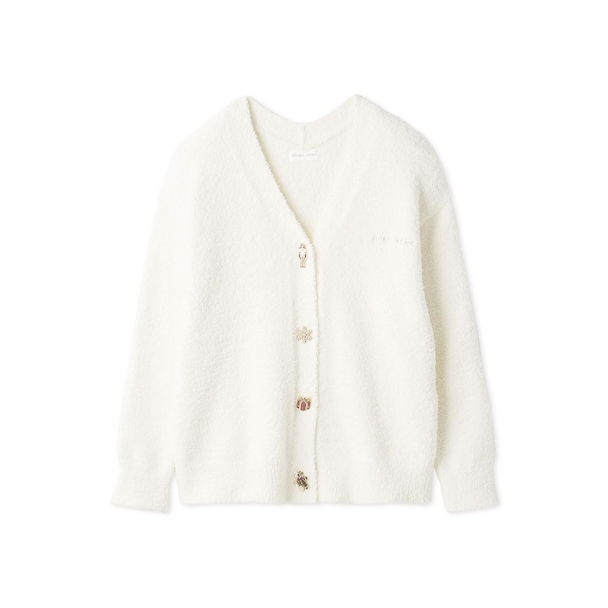 Amazon | スナイデルホーム Steam Whip デザインボタンカーディガン