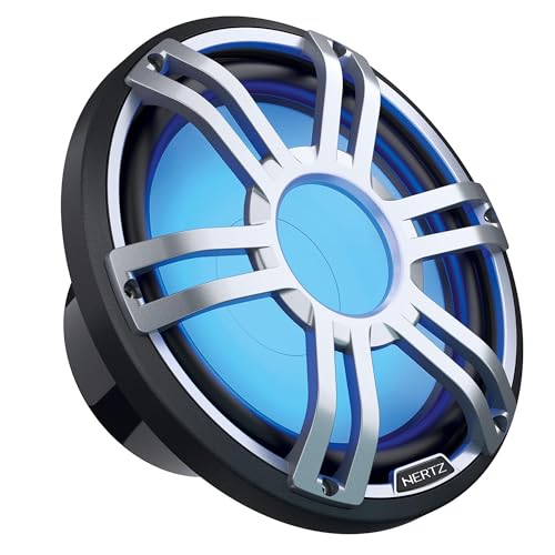 HMS 10 S4-LD-SW - 10 SUBWOOFER SPORT MARINE 4 OHM BIANCO RGB LED