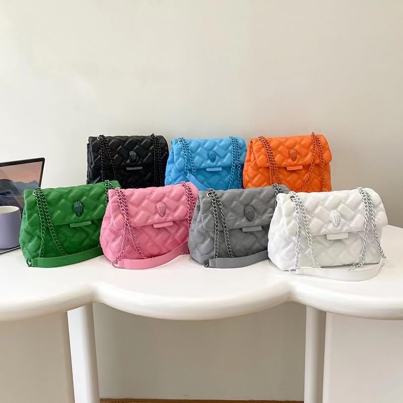 1 Pcs Quilted Shoulder Bag，Cute Elegant Crossbody Bags for Women，Small Chain Fashion Bag2