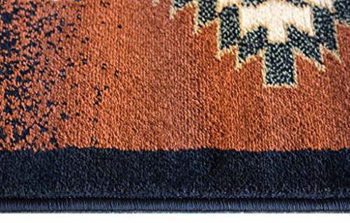 Native American Rug Runner 2 Feet X 7 Feet 3 Inch Black Bellagio 357 #TOP6