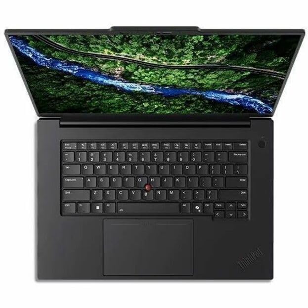 Image of Lenovo ThinkPad P1 Gen 8 21Q8001LUS 16 inch Mobile Workstation - WQUXGA - 60 Hz - Intel Core Ultra 9 285H - Intel Evo Platform - 32 GB - 1 TB SSD - English Keyboard - Black - Chip - 3840 x 2400 - Windows