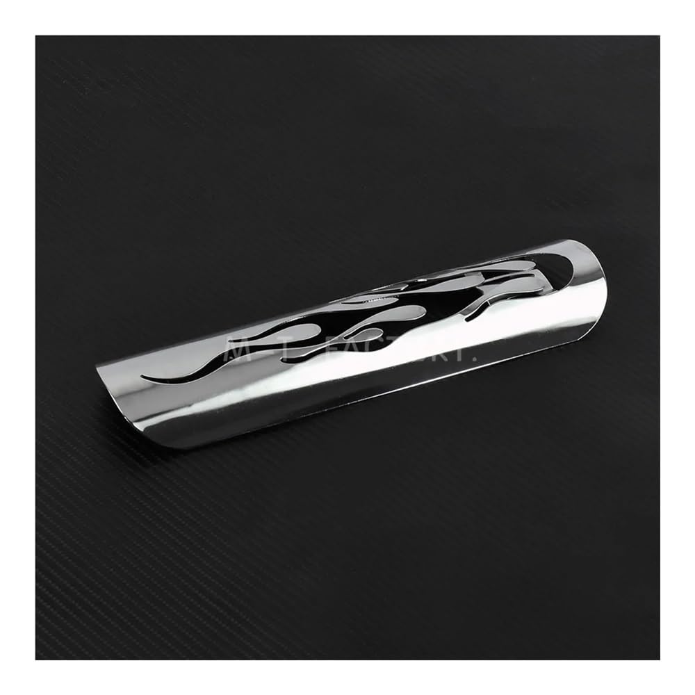 Marmitta Protector Copertura dello Scudo Termico del Tubo del Silenziatore Scarico Motociclo Coperture della Protezione della Fiamma per H&Arley