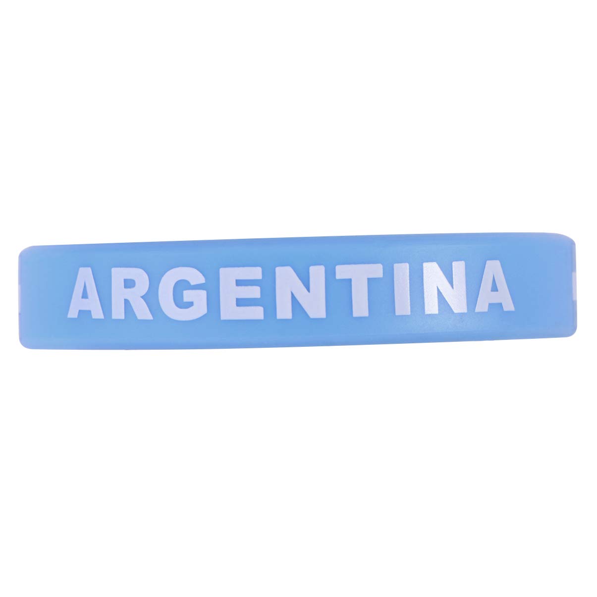BESPORTBLE 5 Piezas Silicona Argentina País Pulsera Deportes Nacional de País Pulsera para Evento Deportivo 2020 Olimpiada Copa Favor