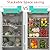 Eanpet 7Pack Clear Fridge Drawer Organizer Pull out Bins Stackable Refrigerator Organizer Bins with Handle for Kitchen Cabinet Organization Divided Produce Saver Container for Fruit Veggie Egg